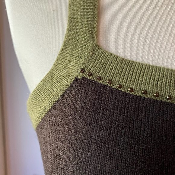 Vintage Curio brown/olive sweater set - Picture 4 of 11